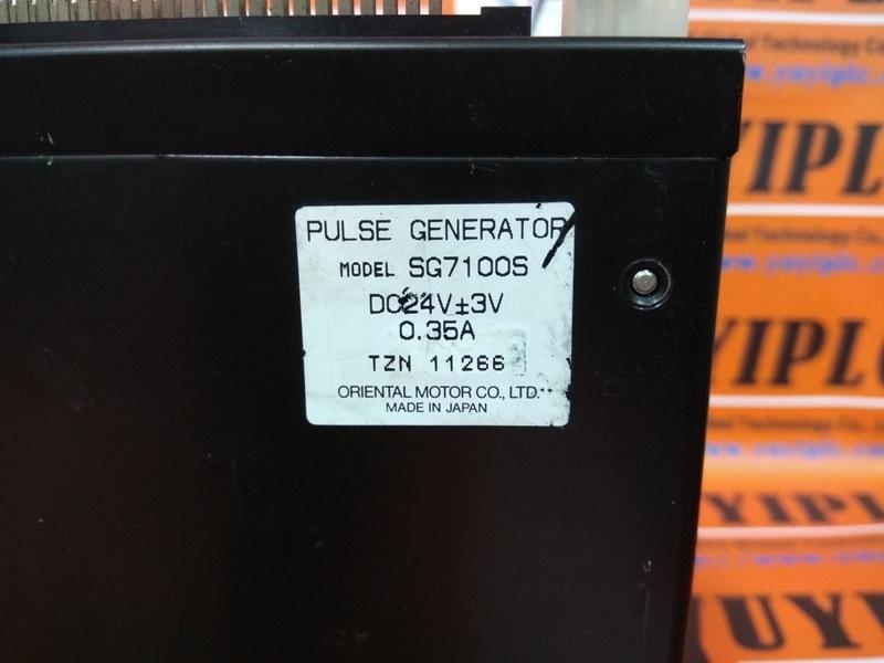 ORIENTAL MOTOR SG7001S PULSE GENERATOR PLC DCS SERVO Control MOTOR